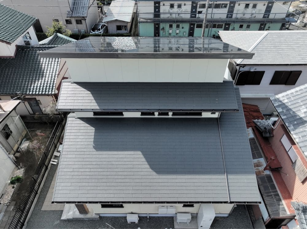 津市の外壁塗装、屋根塗装をリペイント匠が施工した写真