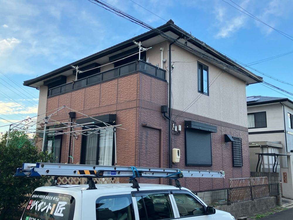伊賀市の外壁塗装、屋根塗装をリペイント匠が施工した写真