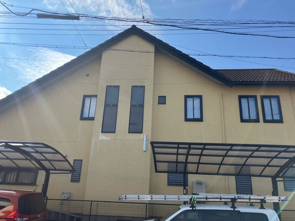 鈴鹿市の外壁塗装、屋根塗装をリペイント匠が施工した写真