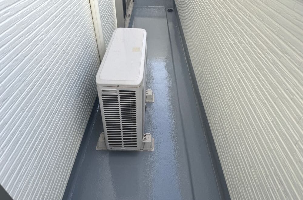 四日市市の防水工事をした例　四日市市の防水工事をリペイント匠が施工した写真