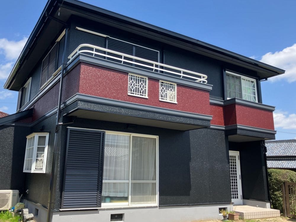 津市｜パナホームの住宅を塗装で大変身｜格好良く生まれ変わりました