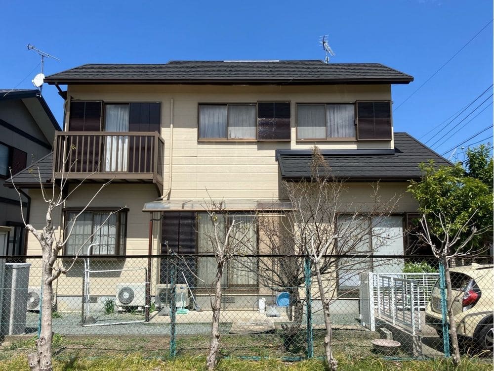 津市の外壁塗装、屋根工事をリペイント匠が施工した写真