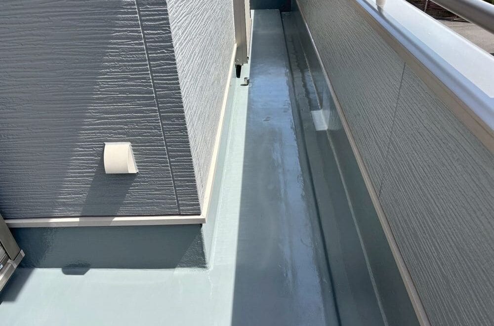津市の防水工事をリペイント匠が施工した写真