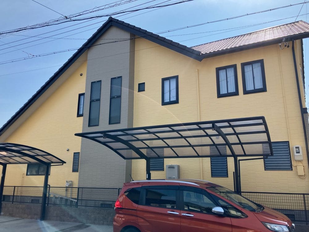鈴鹿市の外壁塗装、屋根塗装をリペイント匠が施工した写真