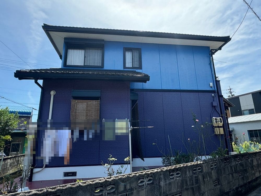 四日市市の外壁屋根塗装をリペイント匠が施工した写真