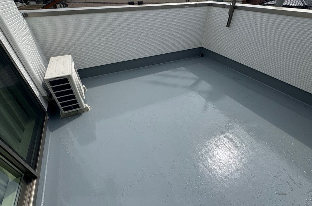 鈴鹿市の防水工事をリペイント匠が施工した写真