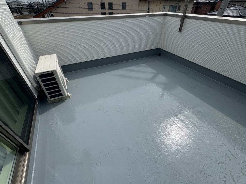 O様(鈴鹿市東旭が丘)防水(施工後) 鈴鹿市の防水工事をリペイント匠が施工した写真
