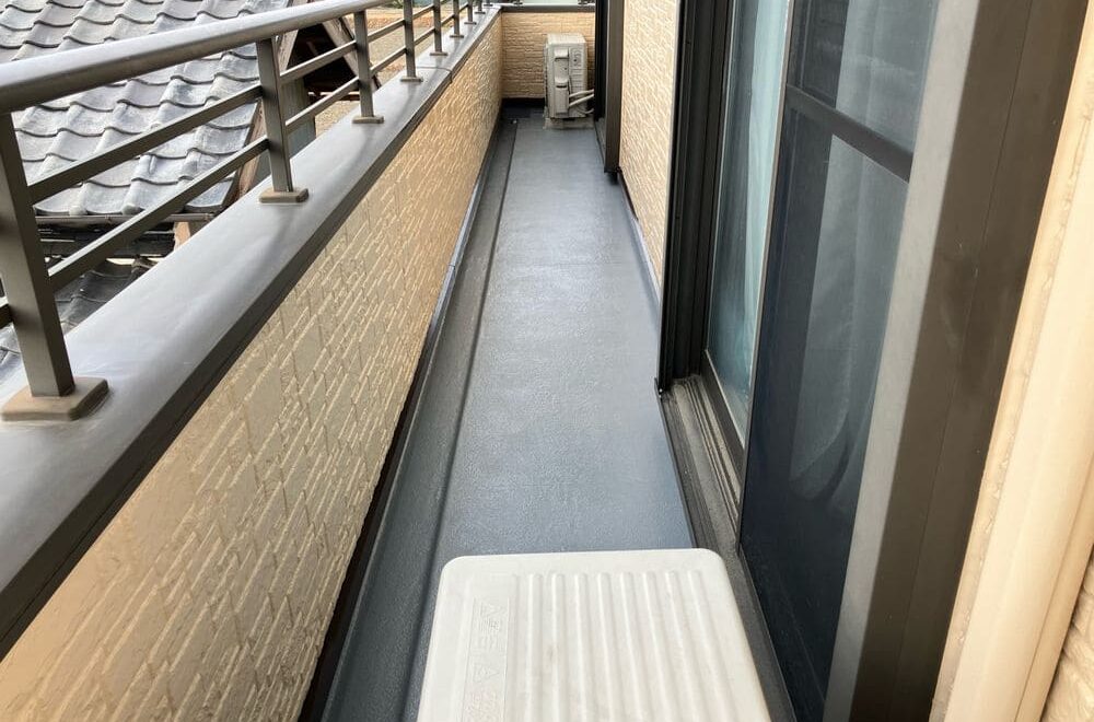 津市の防水工事をリペイント匠が施工した写真