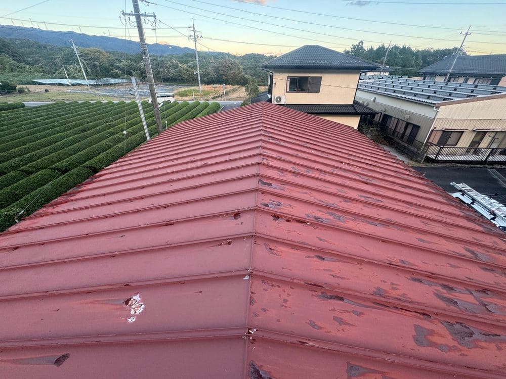 いなべ市の屋根工事をリペイント匠が施工した写真