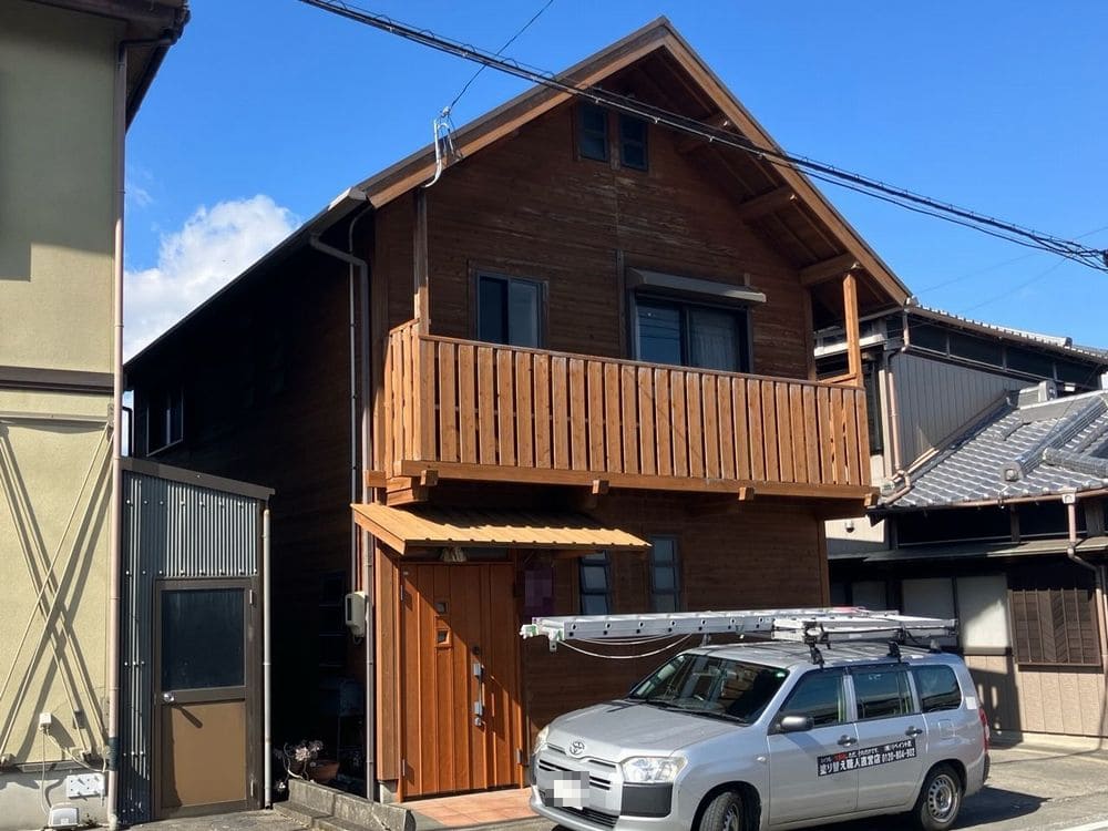 伊勢市の外壁塗装、屋根塗装をリペイント匠が施工した写真