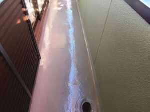 四日市市の防水工事をリペイント匠が施工した写真