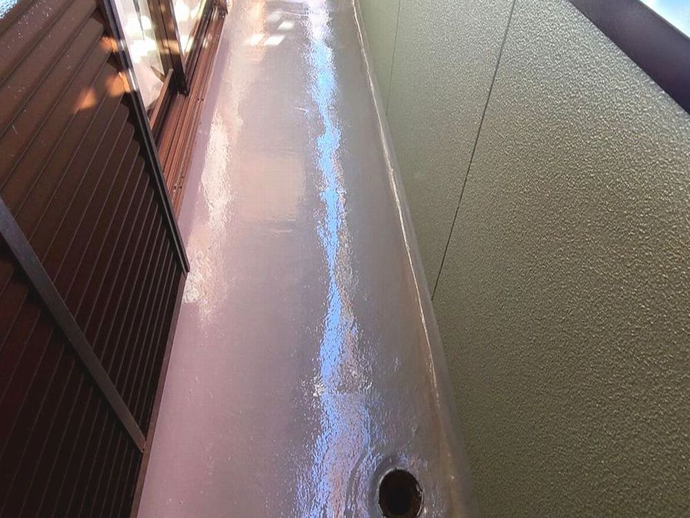 四日市市の防水工事をリペイント匠が施工した写真
