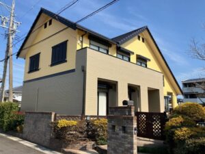 鈴鹿市の外壁塗装、屋根塗装をリペイント匠が施工した写真