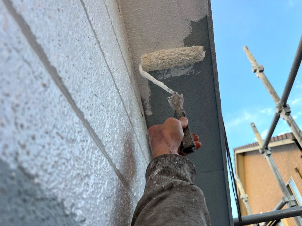 四日市市の外壁屋根塗装をした例　四日市市の外壁屋根塗装をリペイント匠が施工した写真