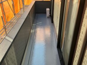 津市の防水工事をリペイント匠が施工した写真