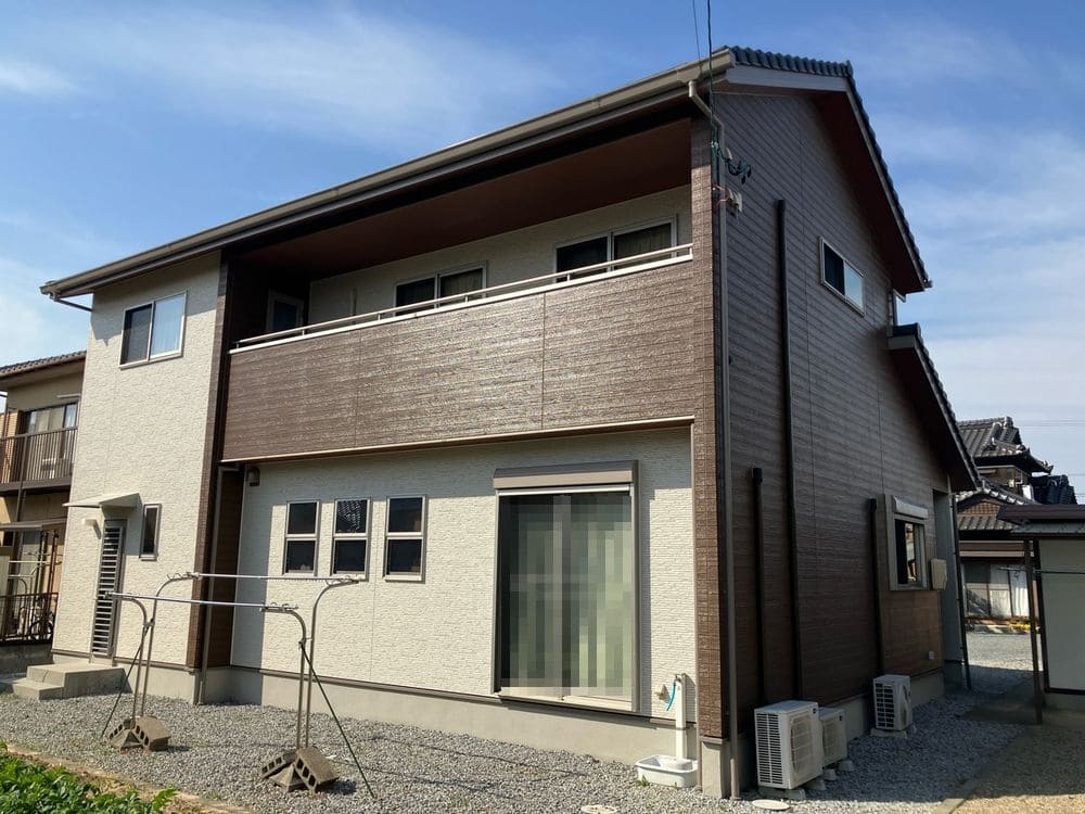 鈴鹿市の外壁塗装をリペイント匠が施工した写真