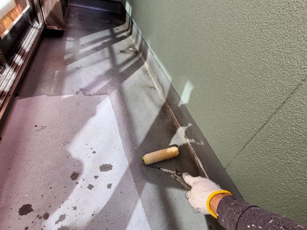 四日市市の防水工事をリペイント匠が施工した写真