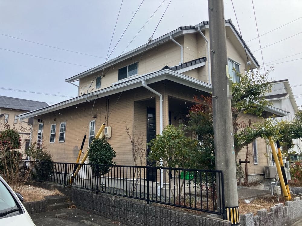 津市の外壁塗装、屋根塗装をリペイント匠が施工した写真