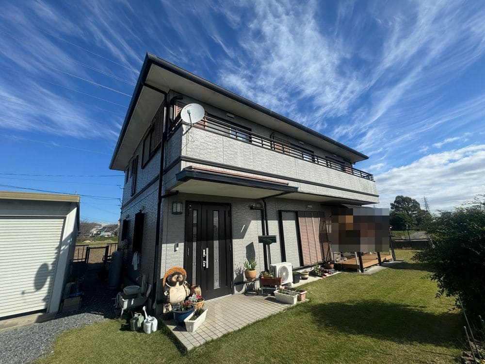 員弁郡東員町の外壁塗装をリペイント匠が施工した写真