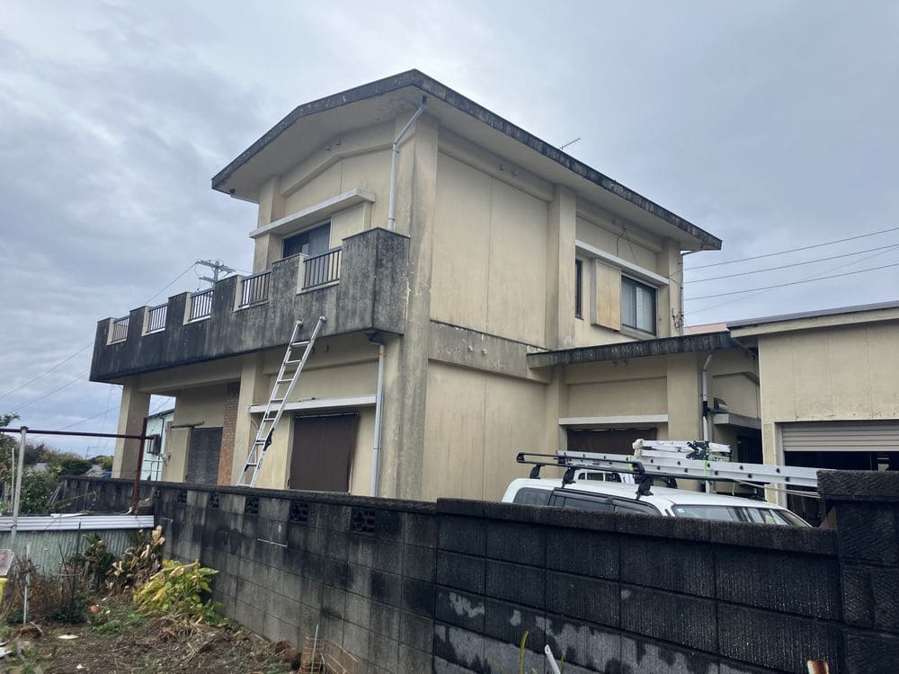 O様(志摩)施工前 志摩市の外壁塗装をリペイント匠が施工した写真