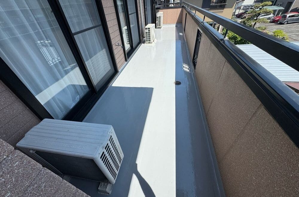 鈴鹿市の防水工事をリペイント匠が施工した写真