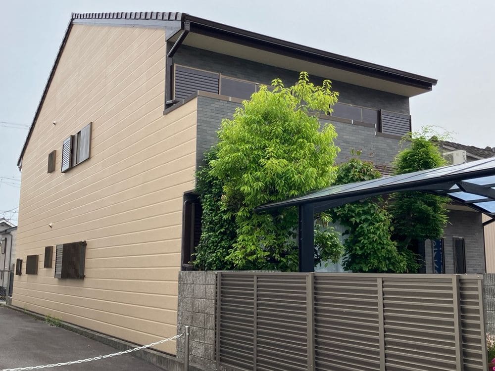 松阪市の外壁・屋根塗装をリペイント匠が施工した写真