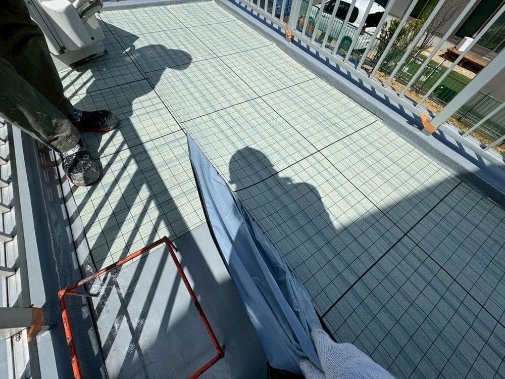 松阪市の防水工事をリペイント匠が施工した写真