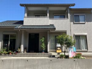 津市の外壁塗装、防水工事をリペイント匠が施工した写真