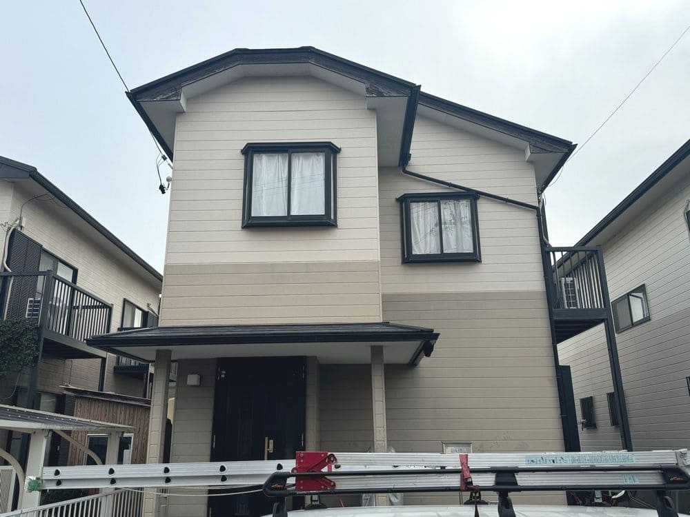 四日市市の外壁屋根塗装をリペイント匠が施工した写真