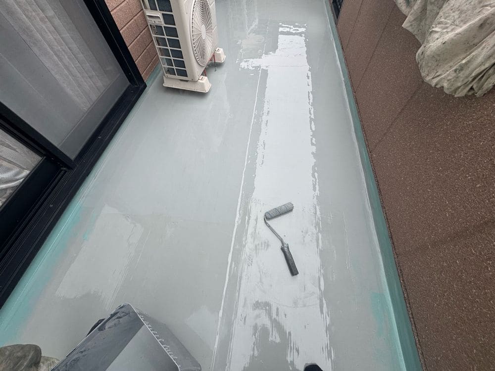 鈴鹿市の防水工事をリペイント匠が施工した写真