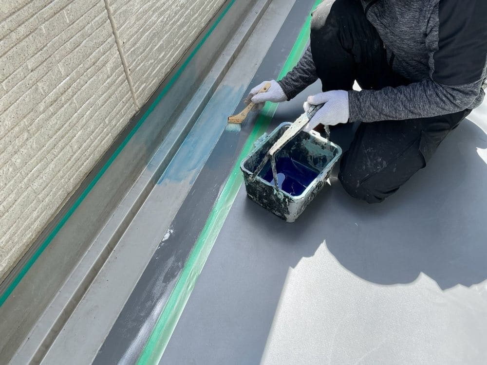津市の防水工事をリペイント匠が施工した写真