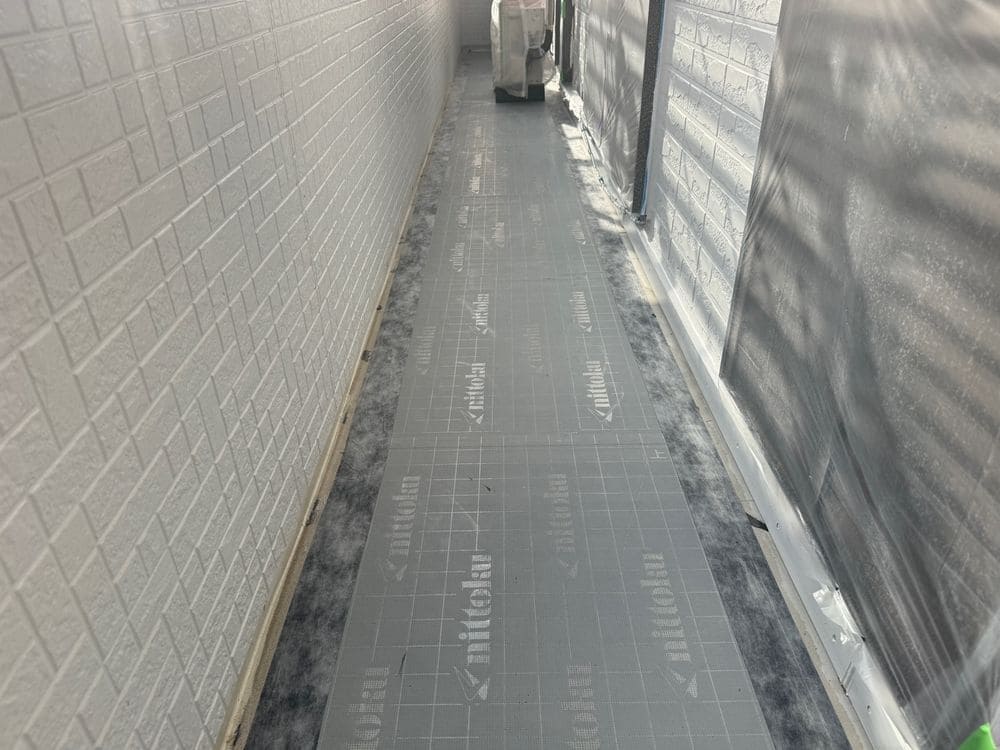 員弁郡東員町の防水工事をリペイント匠が施工した写真