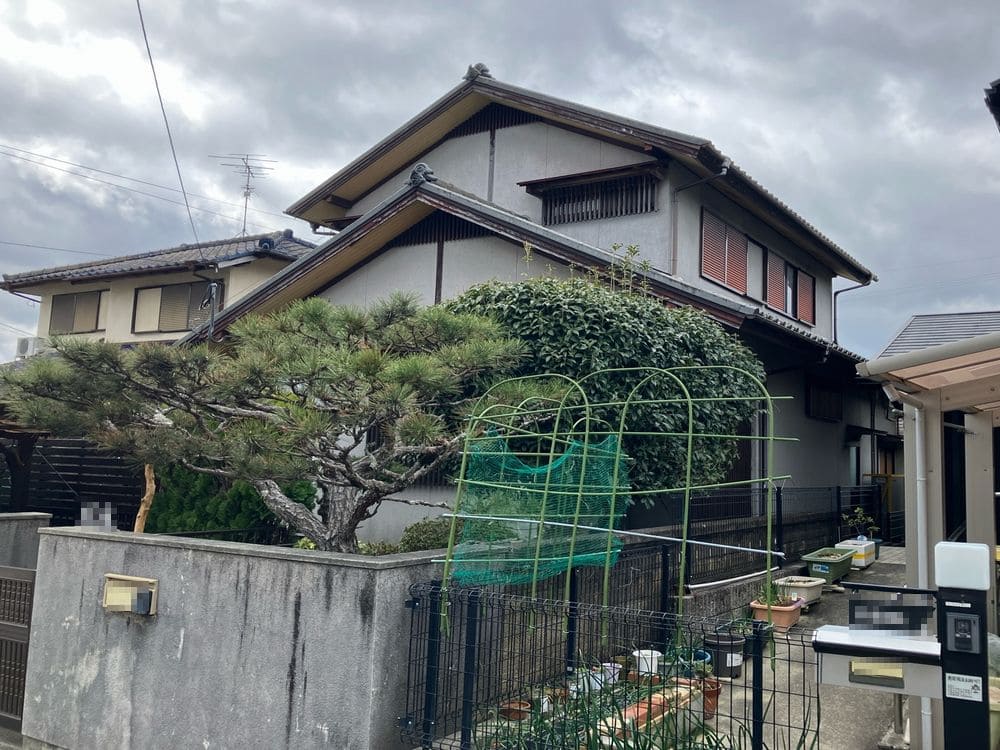 名張市の外壁塗装をリペイント匠が施工した写真
