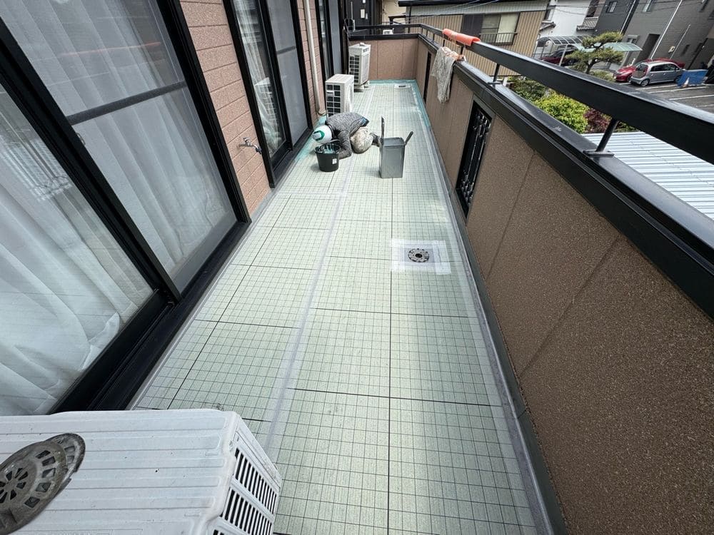 鈴鹿市の防水工事をリペイント匠が施工した写真