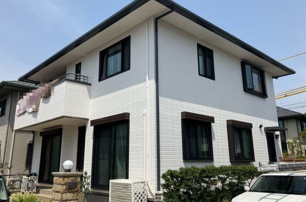 鈴鹿市｜積水ハウスの住宅を清潔感あふれる外観へ｜仕事が早く熱心