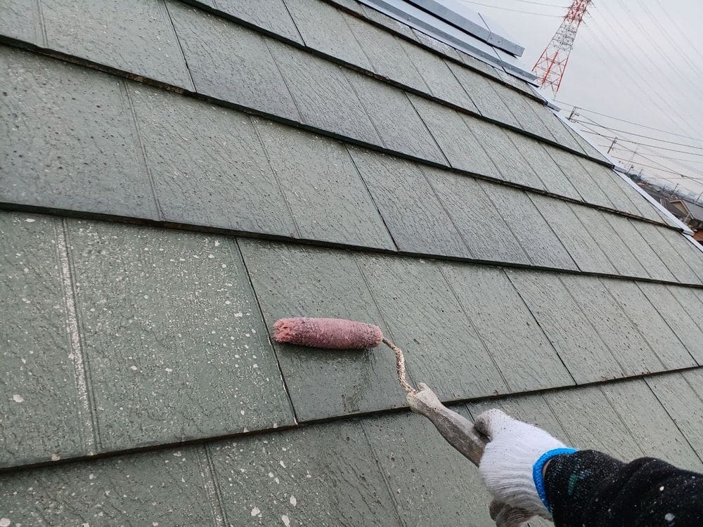 四日市市の外壁、屋根塗装をリペイント匠が施工した写真