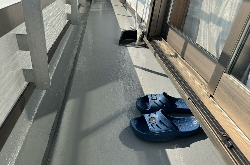 鈴鹿市の防水工事をリペイント匠が施工した写真