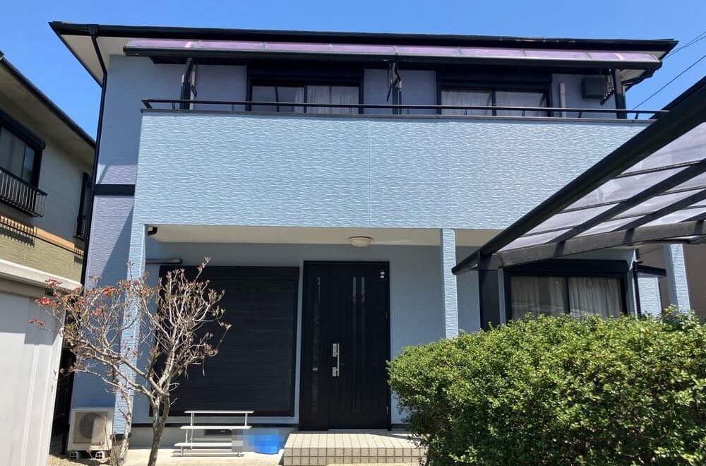 松阪市の外壁塗装、屋根塗装をリペイント匠が施工した写真
