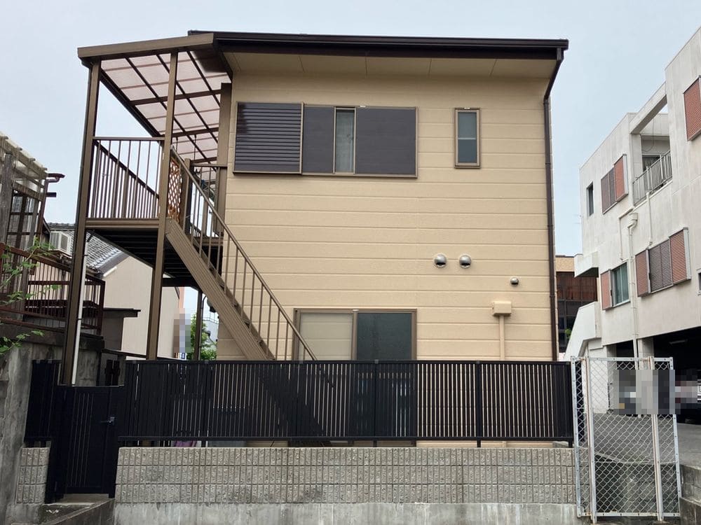松阪市の外壁・屋根塗装をリペイント匠が施工した写真