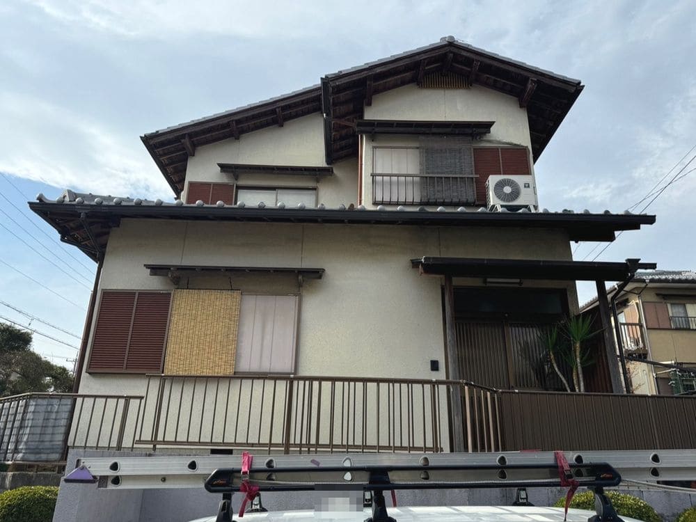 四日市市の外壁塗装をリペイント匠が施工した写真