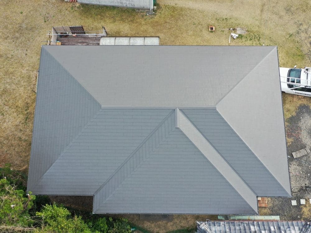 鈴鹿市の屋根塗装をリペイント匠が施工した写