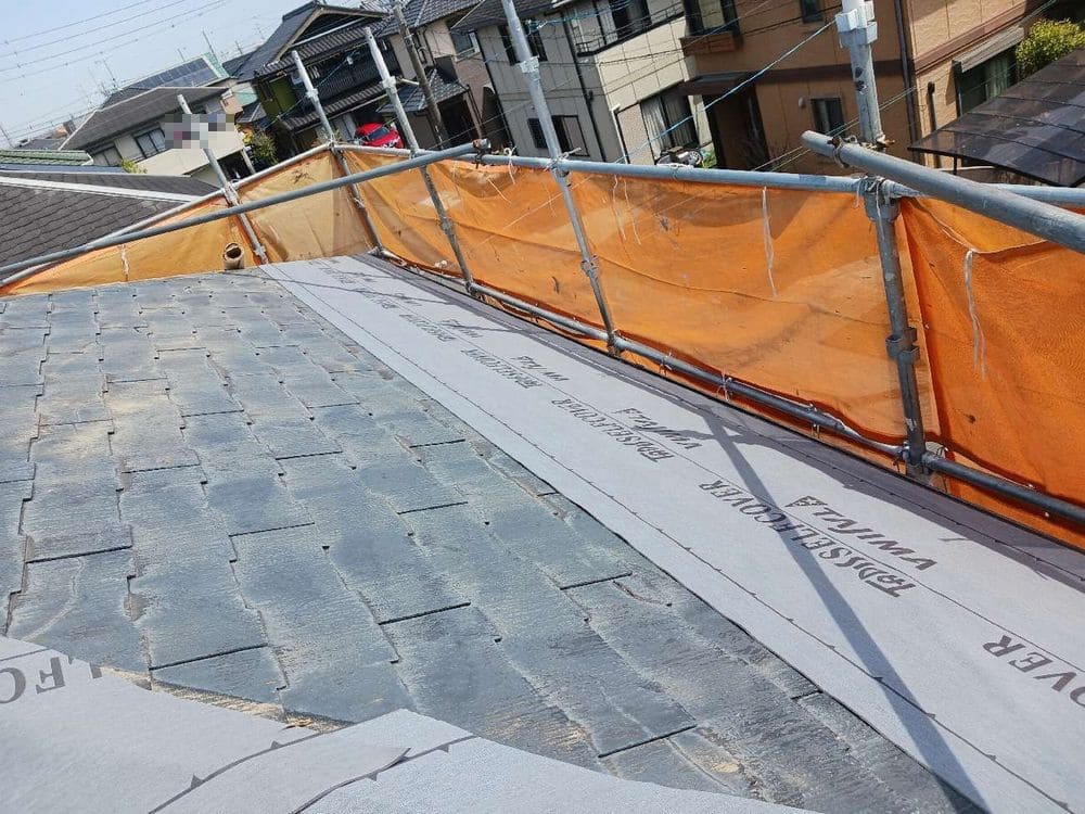 松阪市で屋根工事をリペイント匠が施工した写真