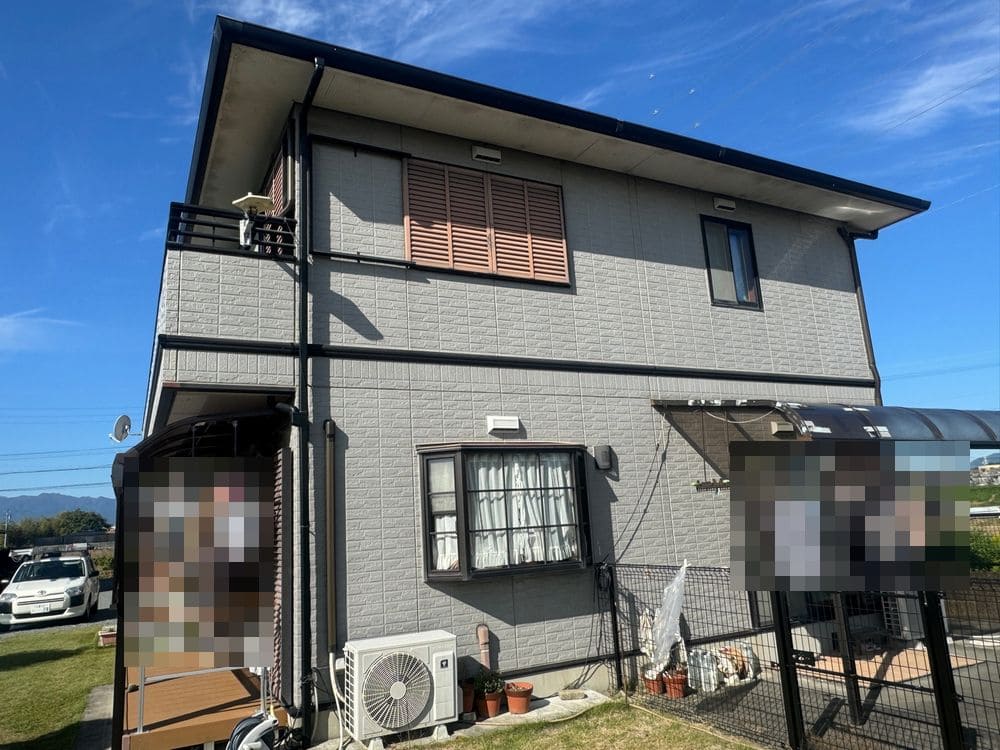 員弁郡東員町の外壁塗装をリペイント匠が施工した写真
