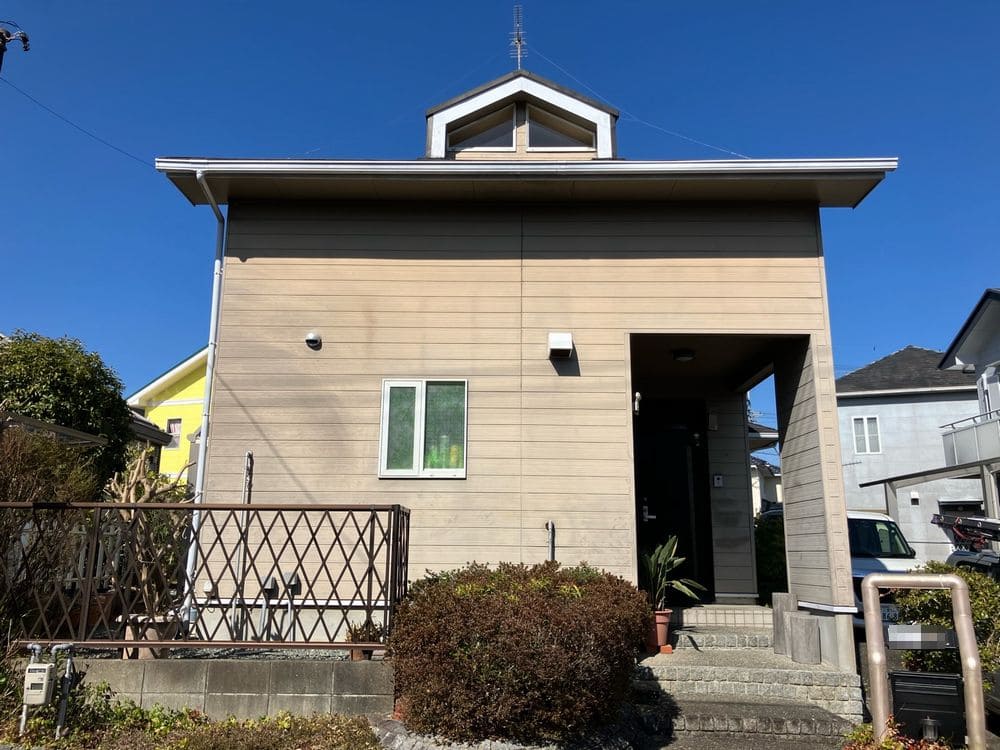 松阪市の外壁塗装、屋根塗装をリペイント匠が施工した写真