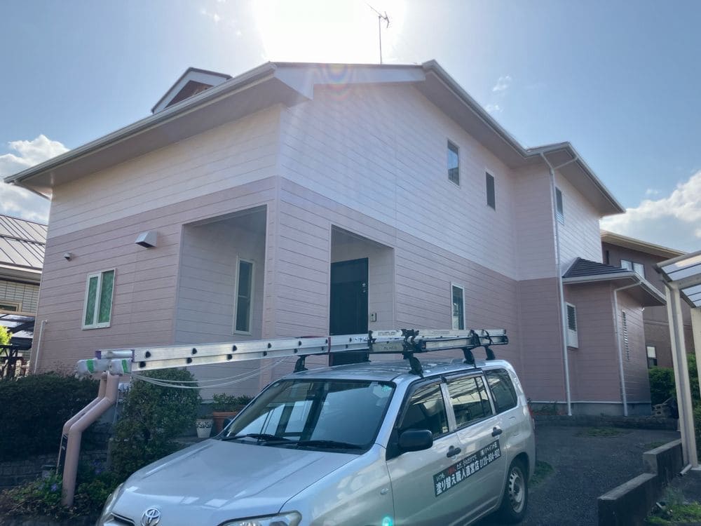 松阪市の外壁塗装、屋根塗装をリペイント匠が施工した写真