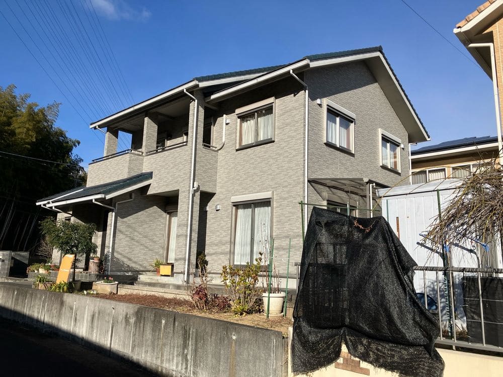 津市の外壁塗装、防水工事をリペイント匠が施工した写真