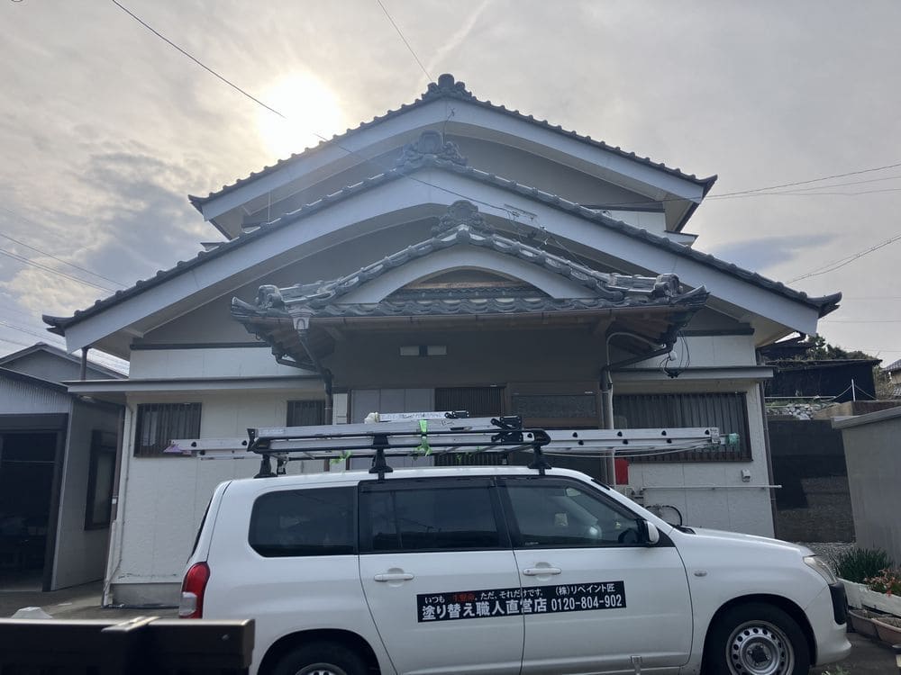 志摩市の外壁塗装をリペイント匠が施工した写真