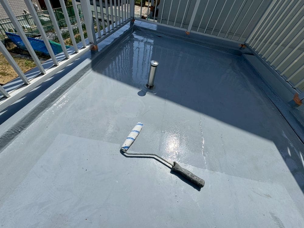 松阪市の防水工事をリペイント匠が施工した写真