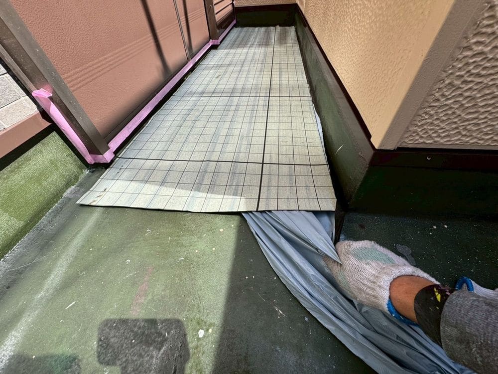 松阪市の防水工事をリペイント匠が施工した写真