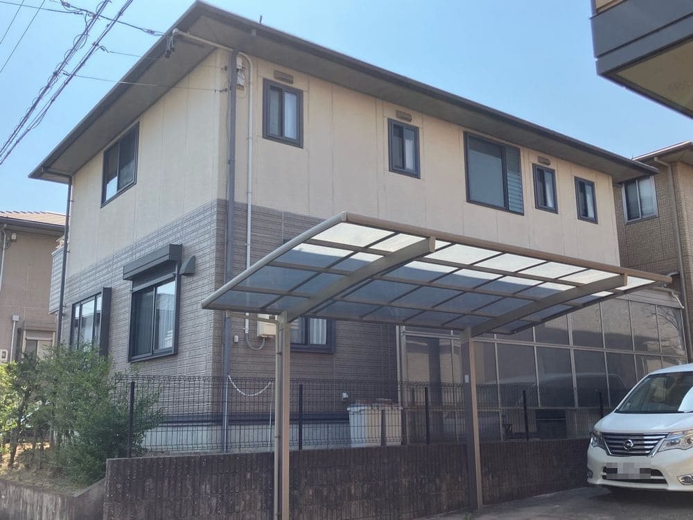 津市の外壁塗装、屋根塗装をリペイント匠が施工した写真